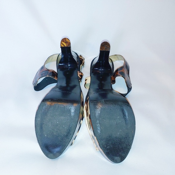 Vittorio D' Firenze Animal Print Slip-On Pumps - Picture 7 of 8